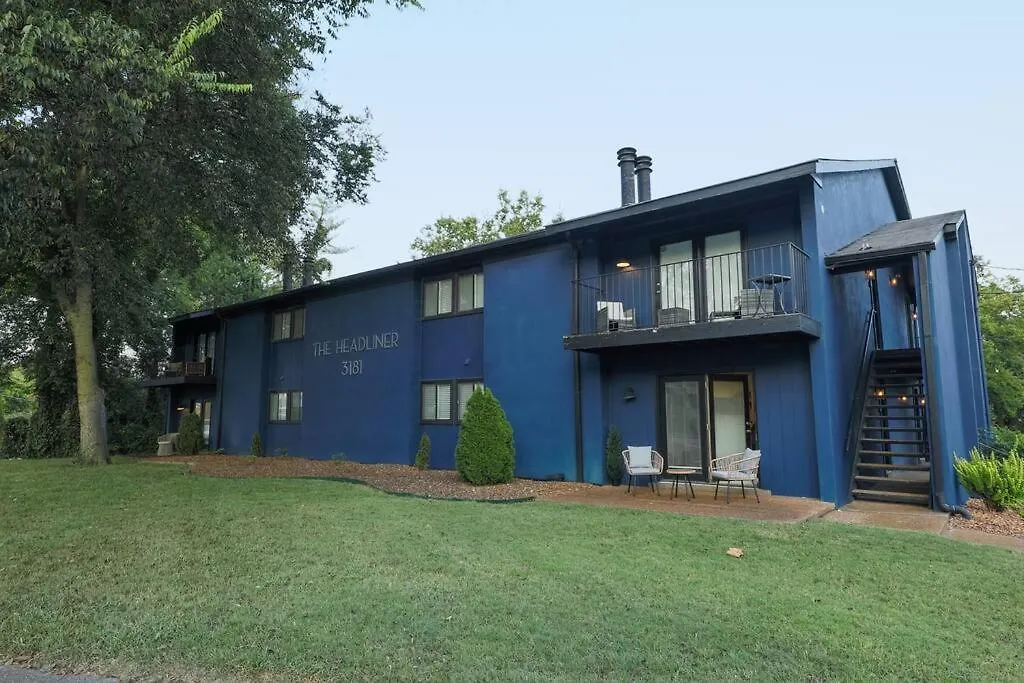 Appartement Stylish 2Br With Balcony And Optional Parking Near Vanderbilt & Broadway Nashville États-Unis